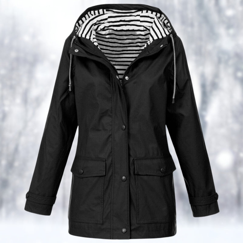 Serafina - Damen Wetterschutzjacke mit Kapuze