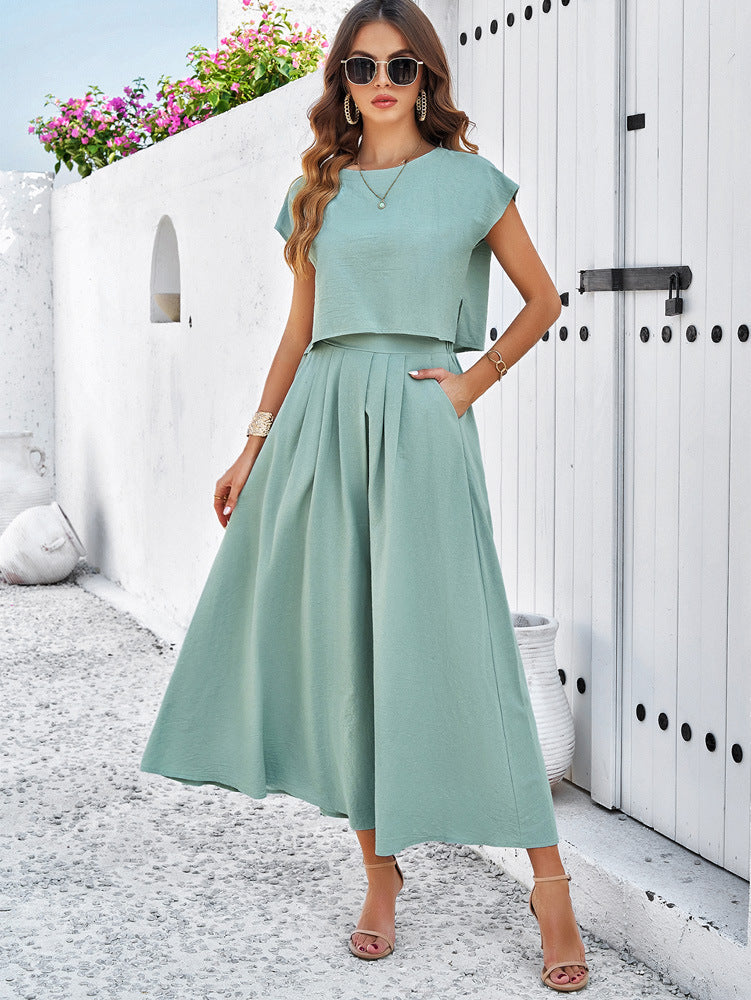Sophia - Elegantes Damen-Zweiteiler-Set für den Sommer