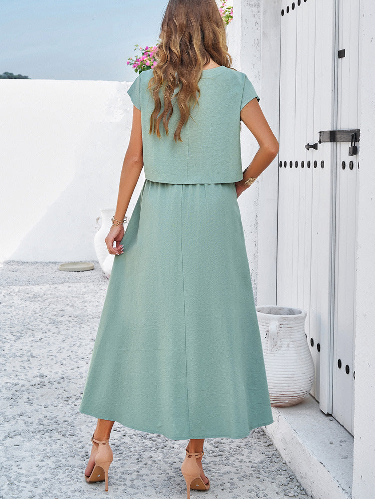 Sophia - Elegantes Damen-Zweiteiler-Set für den Sommer