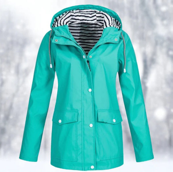 Serafina - Damen Wetterschutzjacke mit Kapuze