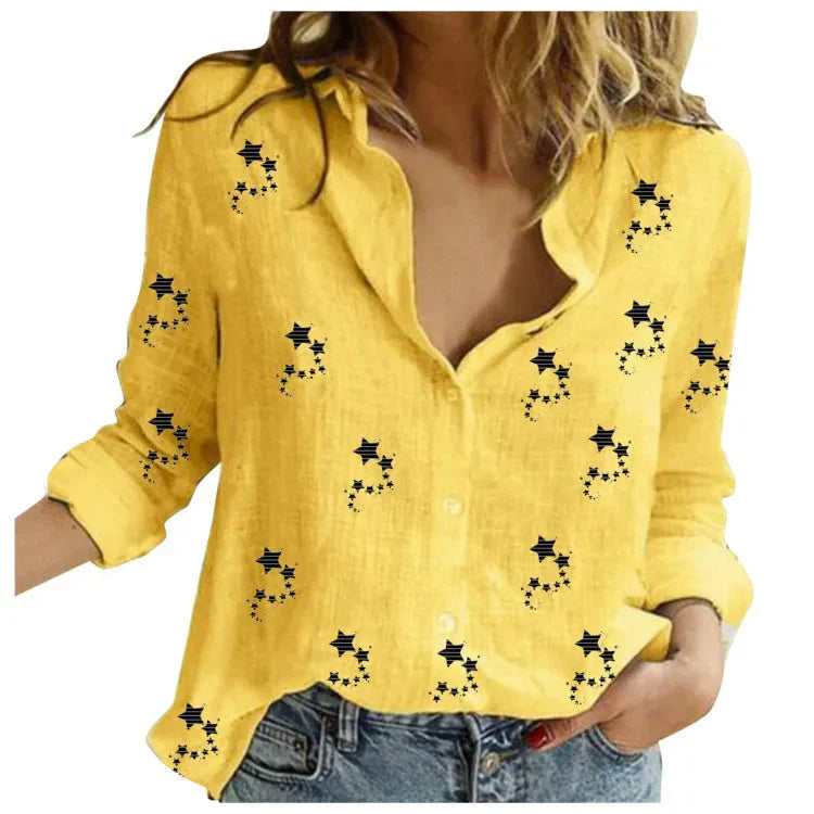 Fudus | Baumwolle Mode Designer Hemd 5xl Leinen Langarm Tops