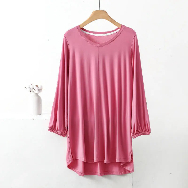 Fudus | Modedesigner 1-8xl Hoch Bis Niedrig 3/4 Langarm Tops