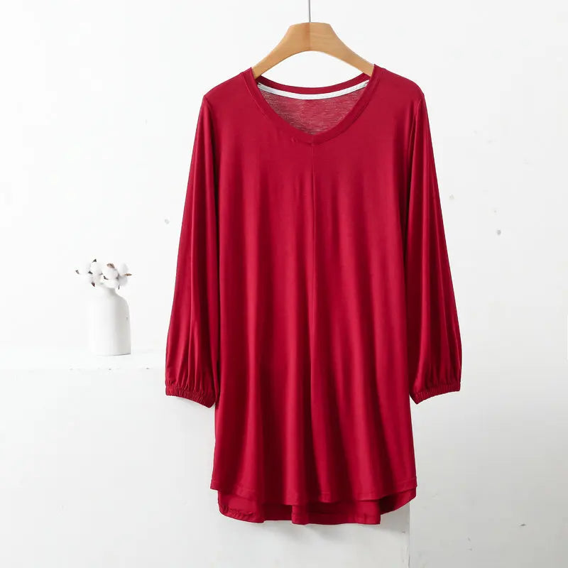 Fudus | Modedesigner 1-8xl Hoch Bis Niedrig 3/4 Langarm Tops