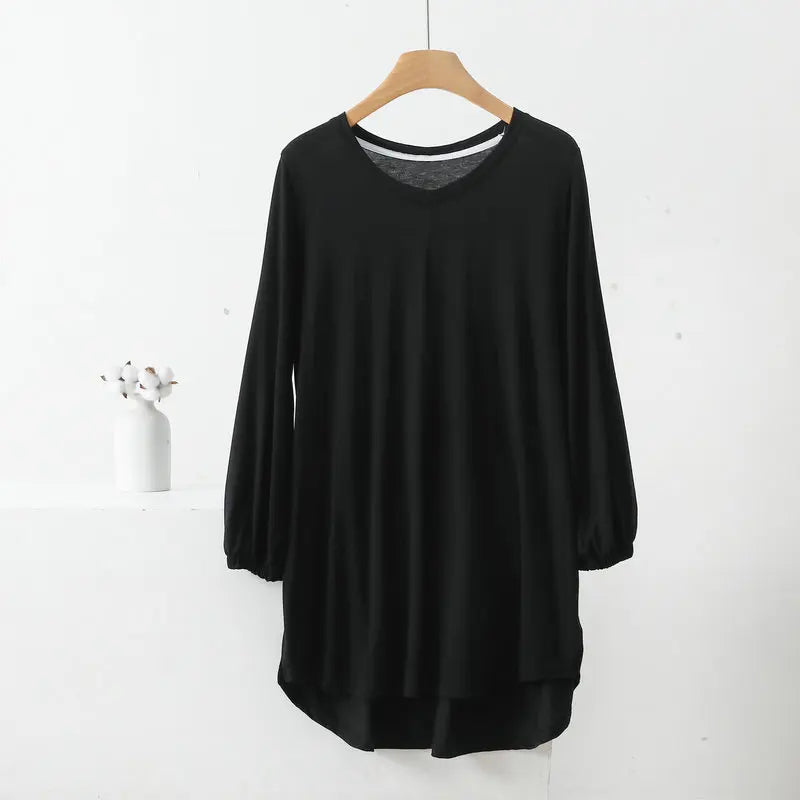 Fudus | Modedesigner 1-8xl Hoch Bis Niedrig 3/4 Langarm Tops