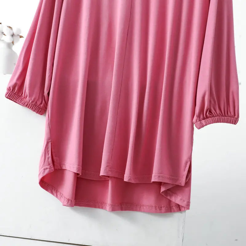 Fudus | Modedesigner 1-8xl Hoch Bis Niedrig 3/4 Langarm Tops