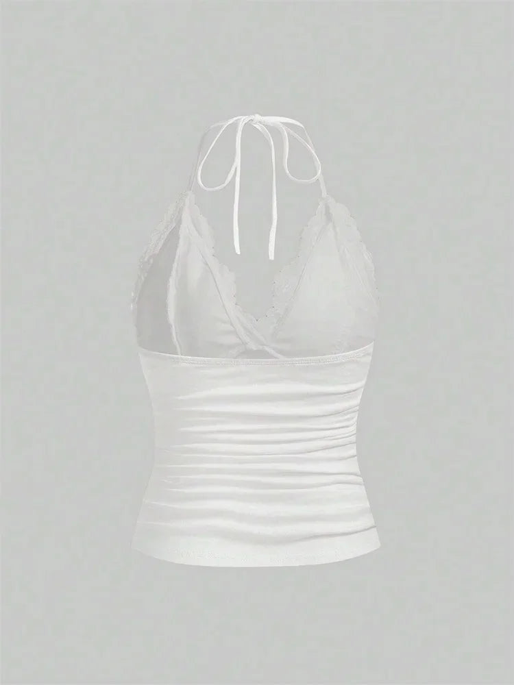 Fudus | Halter Top Rückennahtlose Mode Designer Trägershirts