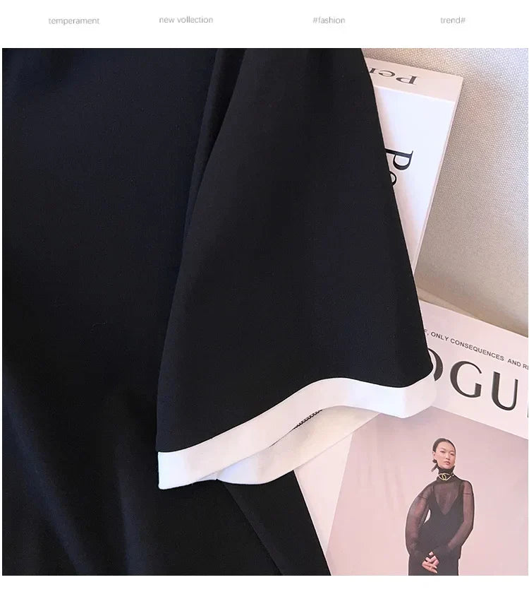 Fudus | V Hals 4-9xl Kragenmode Designer T-shirts