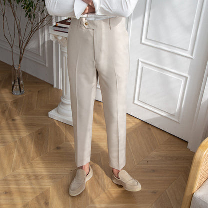 Allesio - Elegante Bügelleichte Hosen mit geradem Schnitt