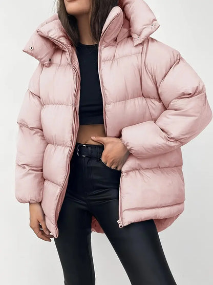 Keytara | Kuscheliger Wintermantel aus luxuriösem Fleece mit Reißverschluss