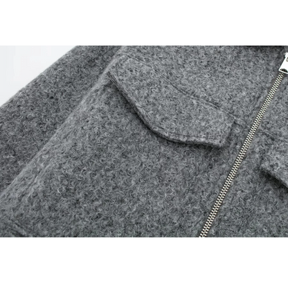 Agathe Bomberjacke | Warmer Damenmantel mit Taschen und stylischer, bequemer Passform