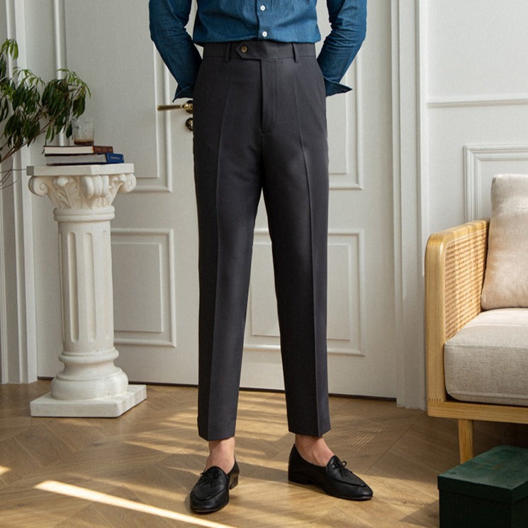 Allesio - Elegante Bügelleichte Hosen mit geradem Schnitt