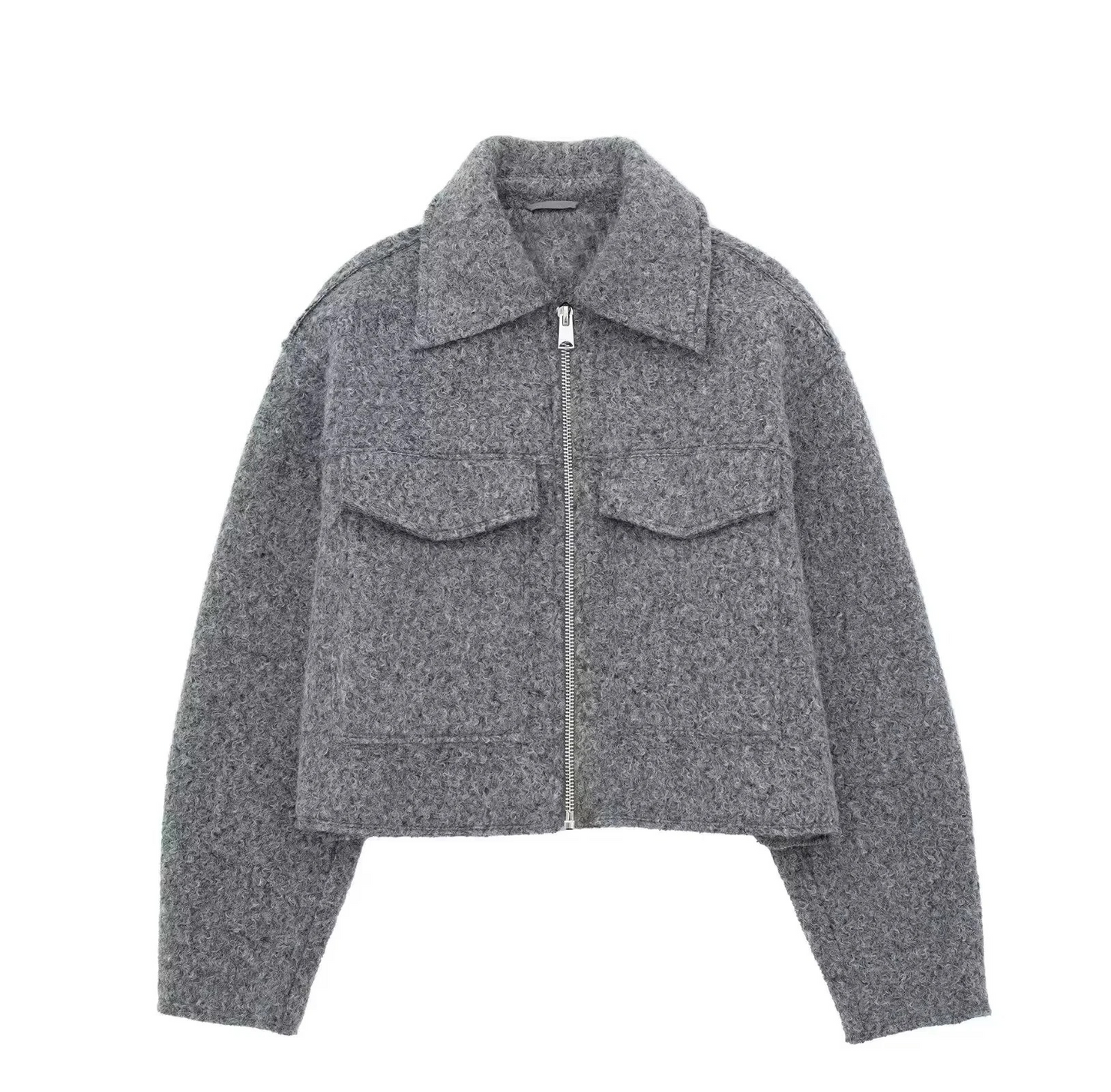 Agathe Bomberjacke | Warmer Damenmantel mit Taschen und stylischer, bequemer Passform