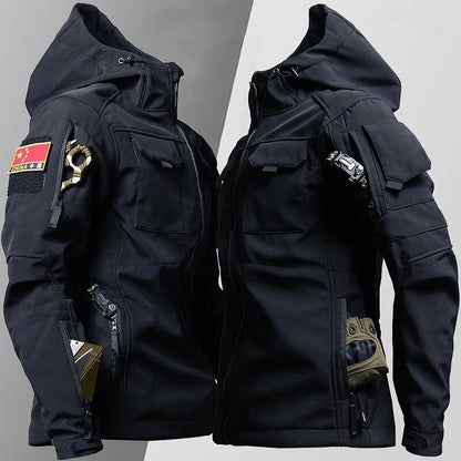 Bent - Herren Militärjacke: Wasserdicht, robust & funktional
