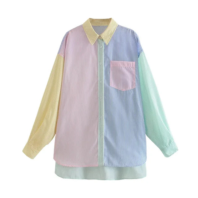 Modisches Shirt in Übergröße für Damen - Akira