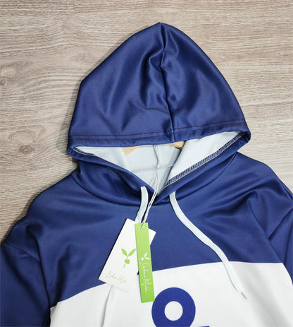FallStil - Anker Langarm-Kapuzenpullover mit Farbblock