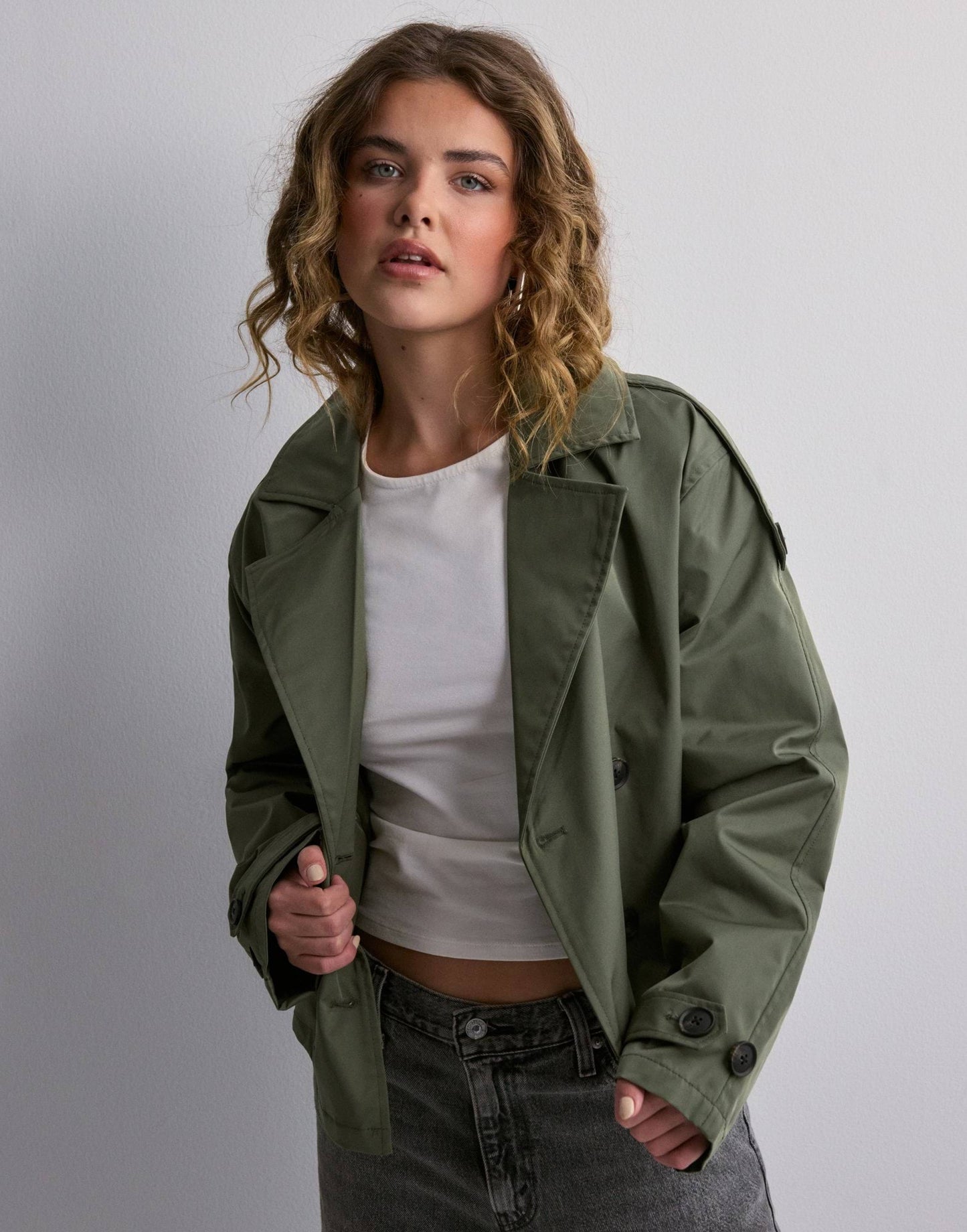 Poivira | Damen Trenchcoat in Beige