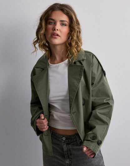 Poivira | Damen Trenchcoat in Beige