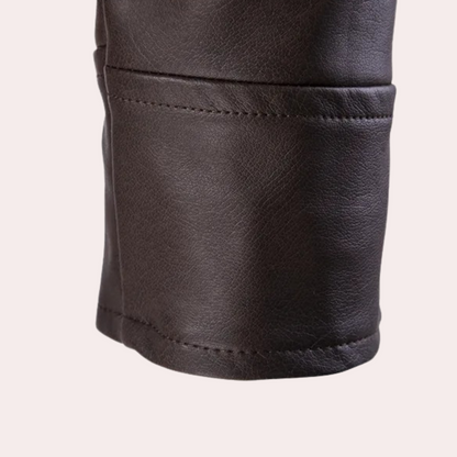 MARCUS - Stilvolle klassische Bikerjacke für den modernen Mann