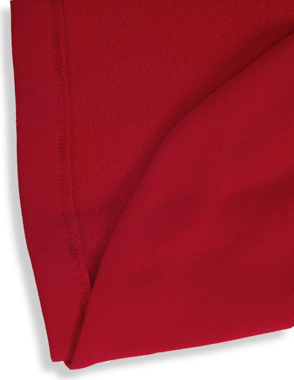 Even&Vil - Motor Rot Ungleicher Saum Kapuzenpullover