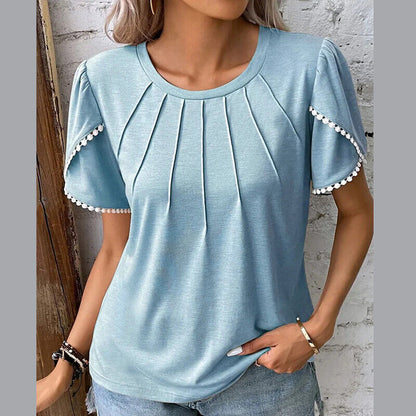 Fudus | Modische Damen Elegante Hemden Weinlese