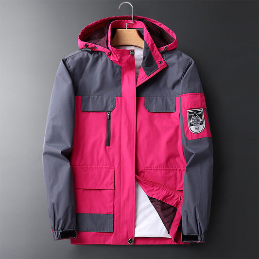 Herren Outdoor Regenjacke