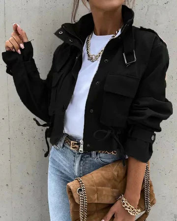 Rosa Lena - Modische Vintage-Jacke