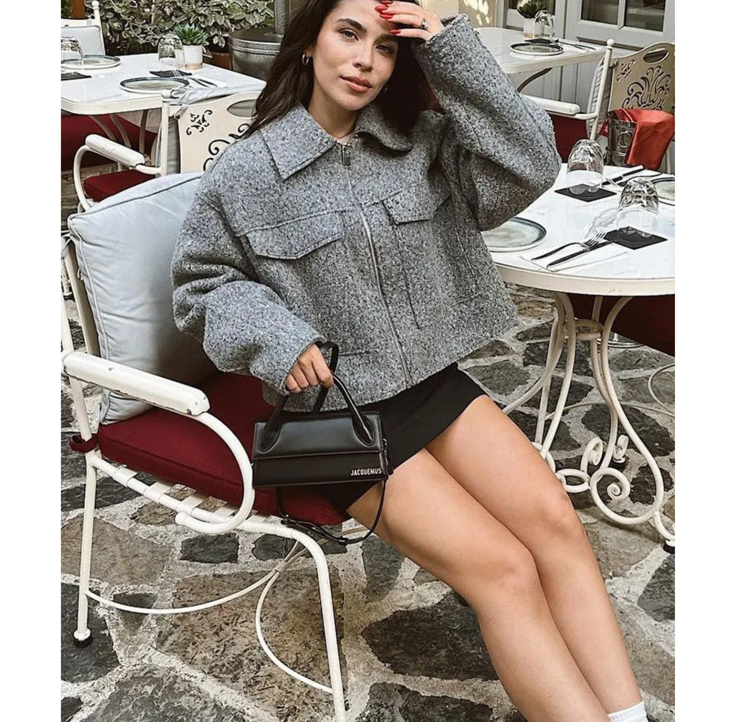 Agathe Bomberjacke | Warmer Damenmantel mit Taschen und stylischer, bequemer Passform