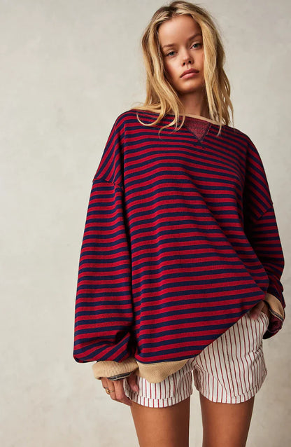 Dorian |Gestreifter Pullover für Frauen