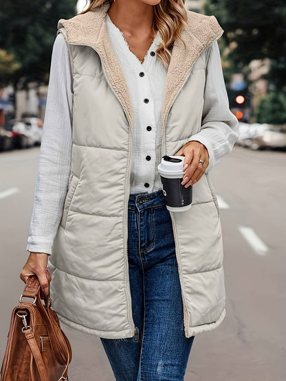 Leyseris | Warme Kapuzenweste Jacke