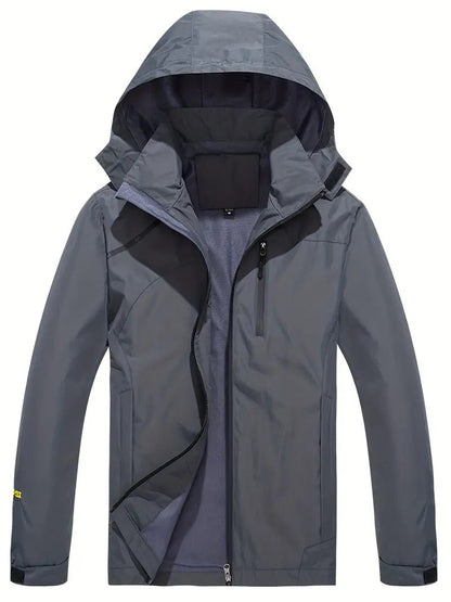Marcel - Stylische wasserdichte Jacke mit Kapuze für Freizeitkleidung