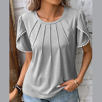 Fudus | Modische Damen Elegante Hemden Weinlese
