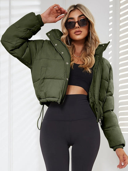 Poirina | angepasste Jacke mit Tunnelzug