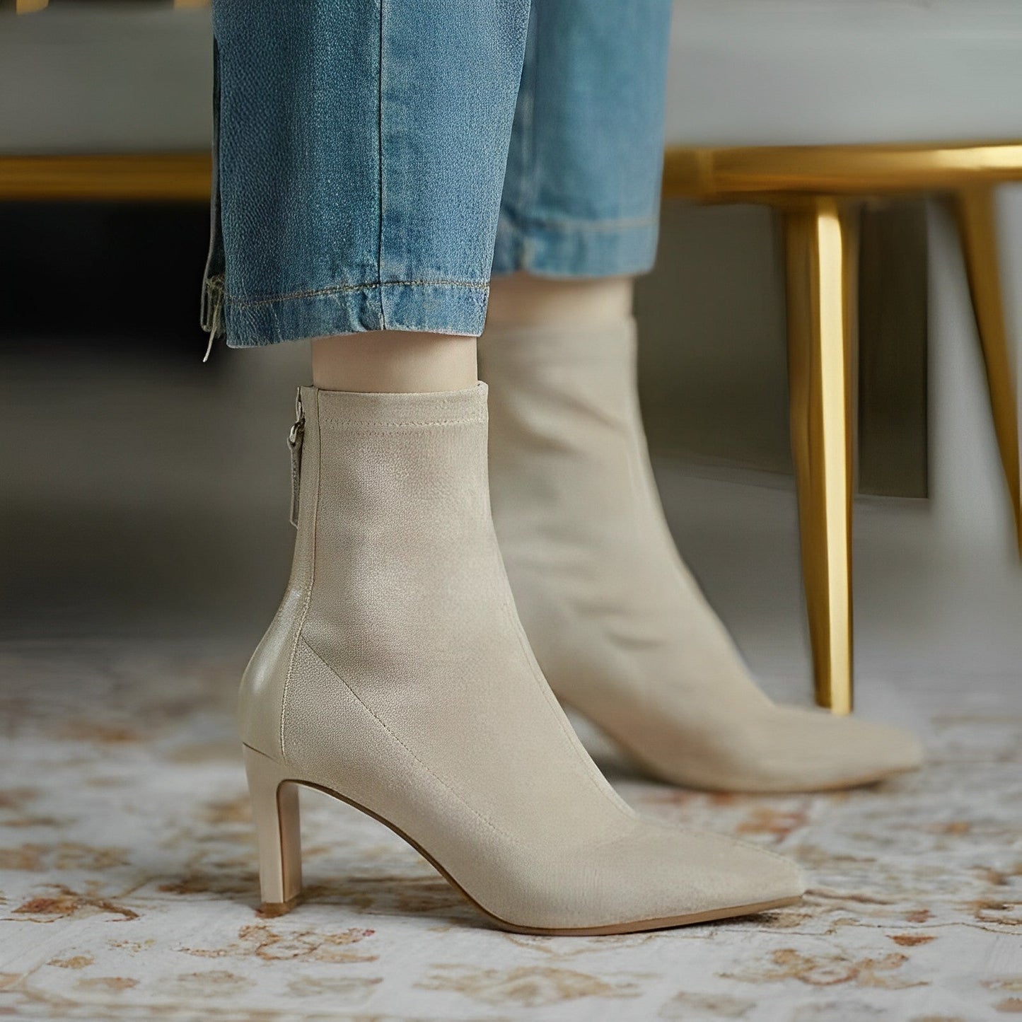 Damenstiefel mit hohem Absatz - Tillie