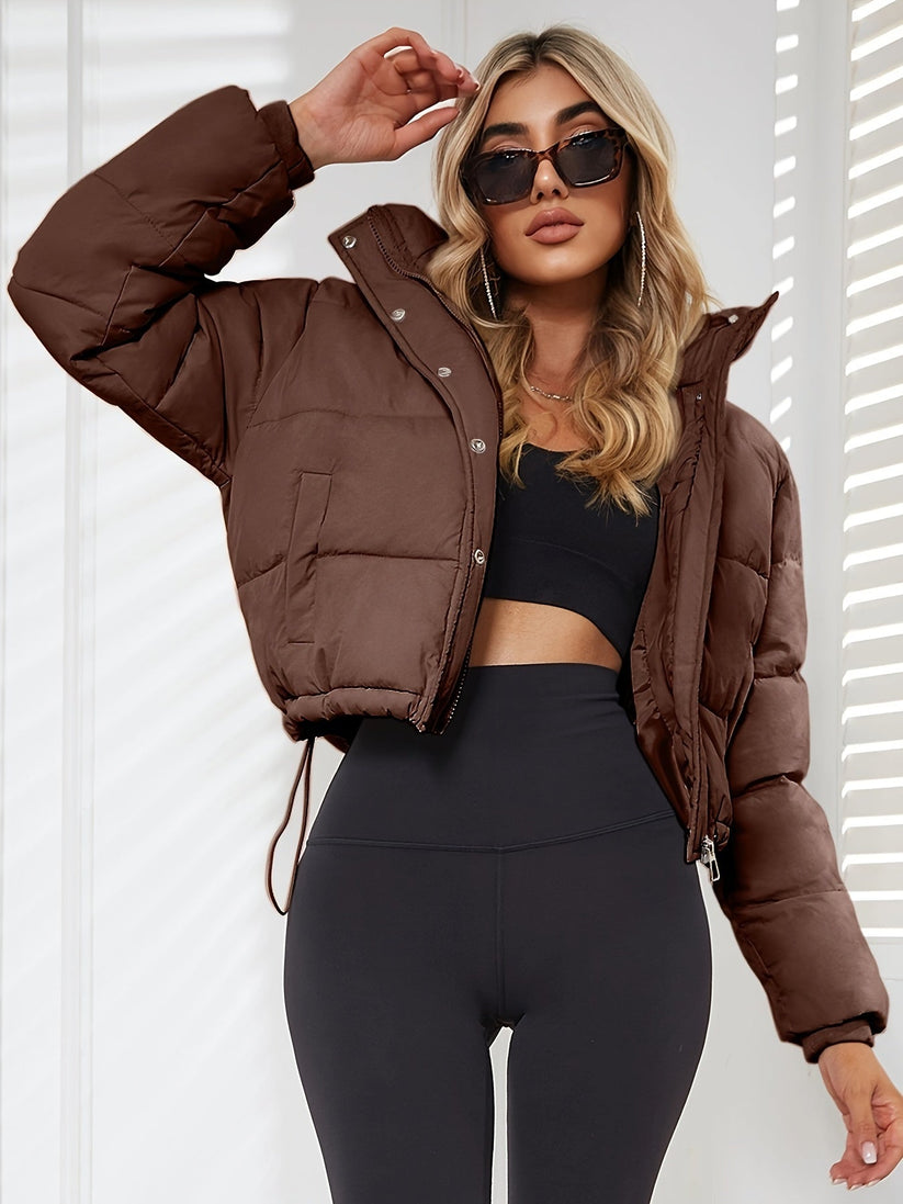Poirina | angepasste Jacke mit Tunnelzug