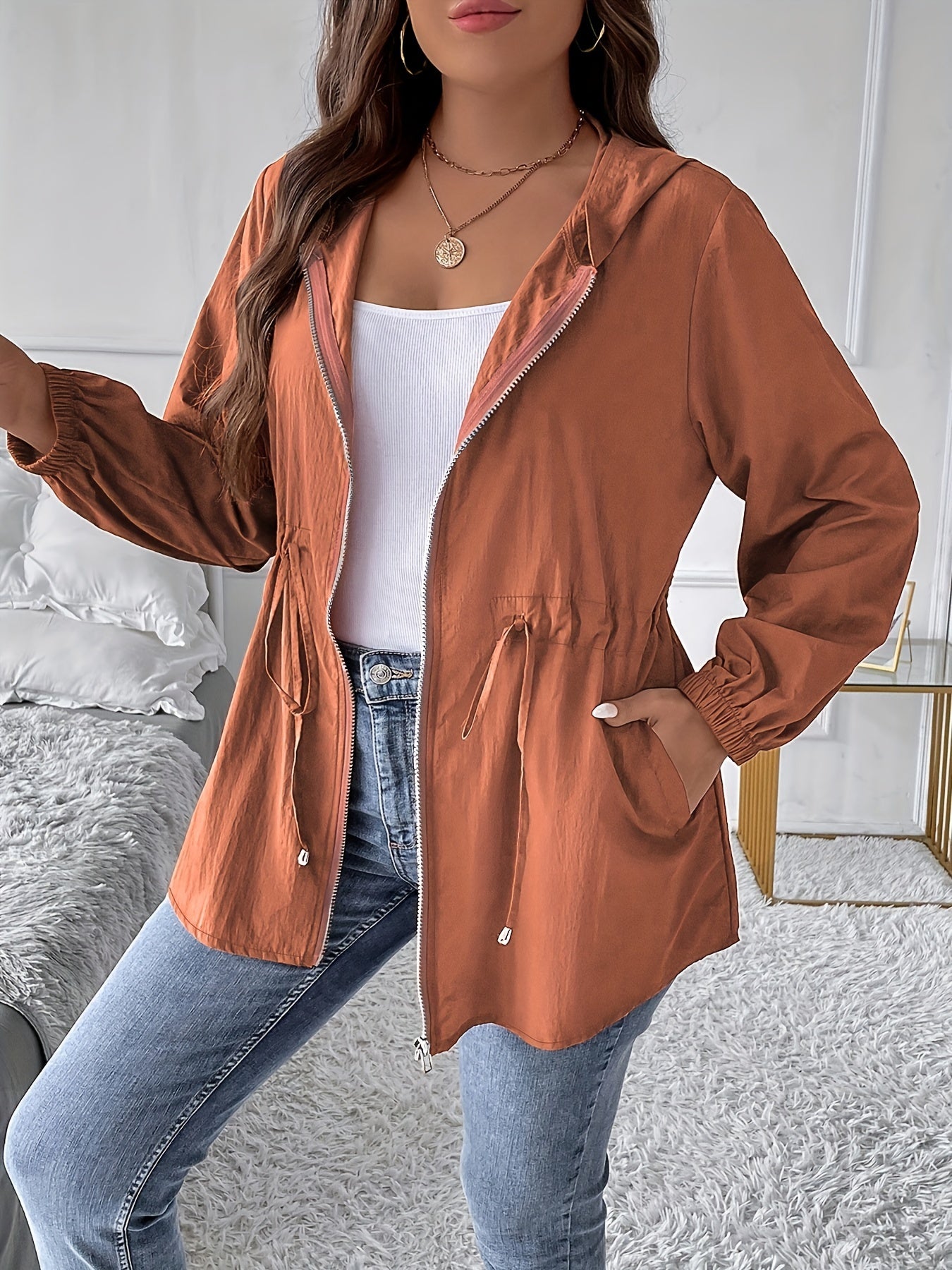 Leyenae | Chice Kapuzenjacke in Plus Size