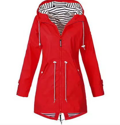 Persephone - Wasserdichte Jacke mit Kapuze