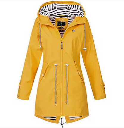 Persephone - Wasserdichte Jacke mit Kapuze