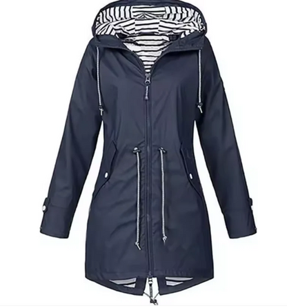 Persephone - Wasserdichte Jacke mit Kapuze