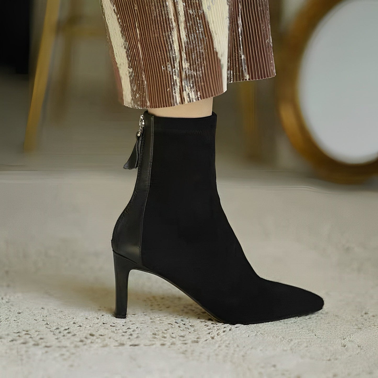 Damenstiefel mit hohem Absatz - Tillie