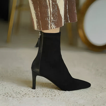 Damenstiefel mit hohem Absatz - Tillie