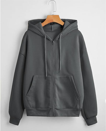 Ada - Stylische Casual Zip-Up Hoodie für Frauen