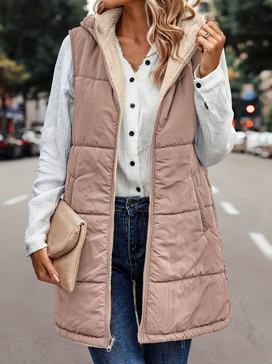 Leyseris | Warme Kapuzenweste Jacke