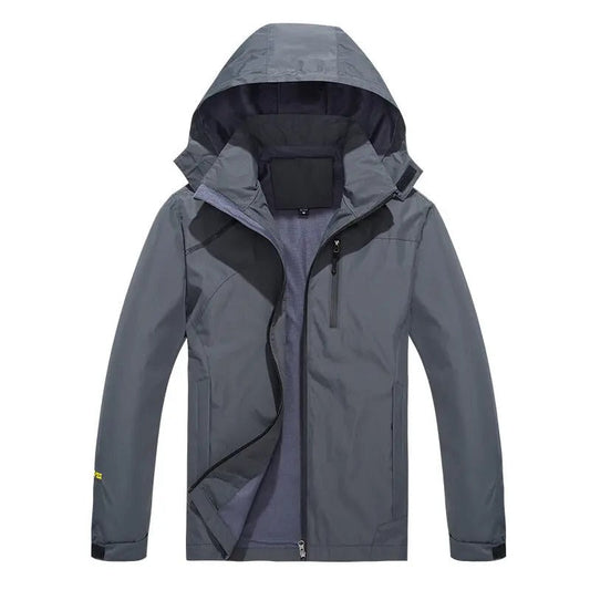 Marcel - Stylische wasserdichte Jacke mit Kapuze für Freizeitkleidung