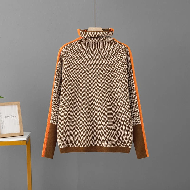 Delaina - Gemütlicher Rollkragenpullover