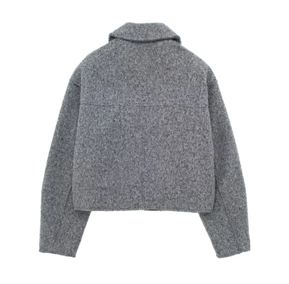 Agathe Bomberjacke | Warmer Damenmantel mit Taschen und stylischer, bequemer Passform