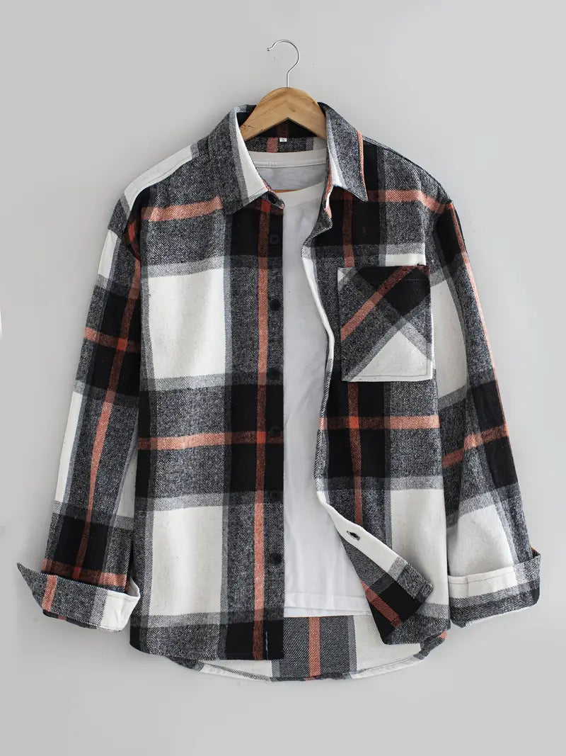 Keylon | Revers Hemdjacke mit vielseitiger Knopfleiste
