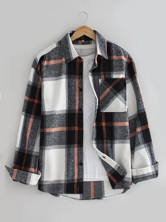 Keylon | Revers Hemdjacke mit vielseitiger Knopfleiste