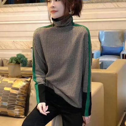 Delaina - Gemütlicher Rollkragenpullover