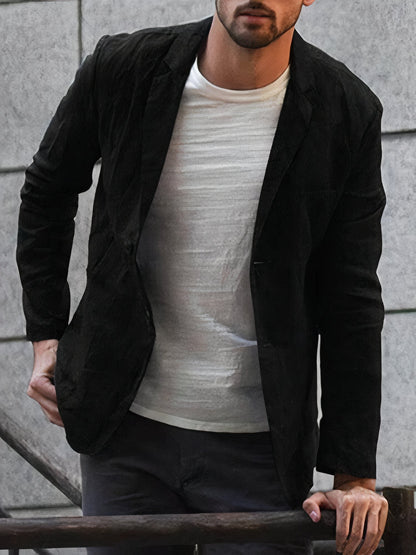 Moderne Leinenjacke für Herren - Alonso