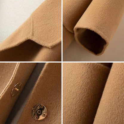 Elegante samtige Damen-Wolljacke